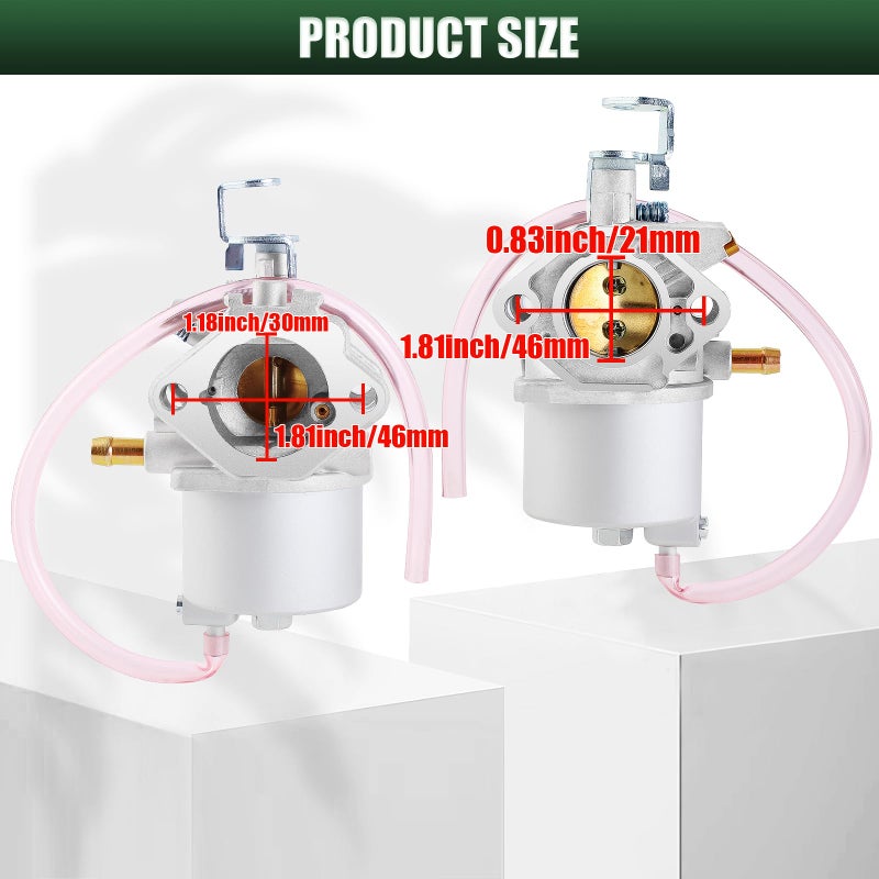QAZAKY FE350 Carburetor + Fuel Pump Compatible with Golf Cart Club Car DS Precedent Turf Carryall OHV Kawasaki FE350 Engine 1016441-01 1018059-01 1019059-01 1035245-01 1016478 1016438 1016439 1016440 - Image 5